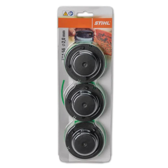 (3) PK STIHL REPLACEMENT SPOOLS FOR FSA57