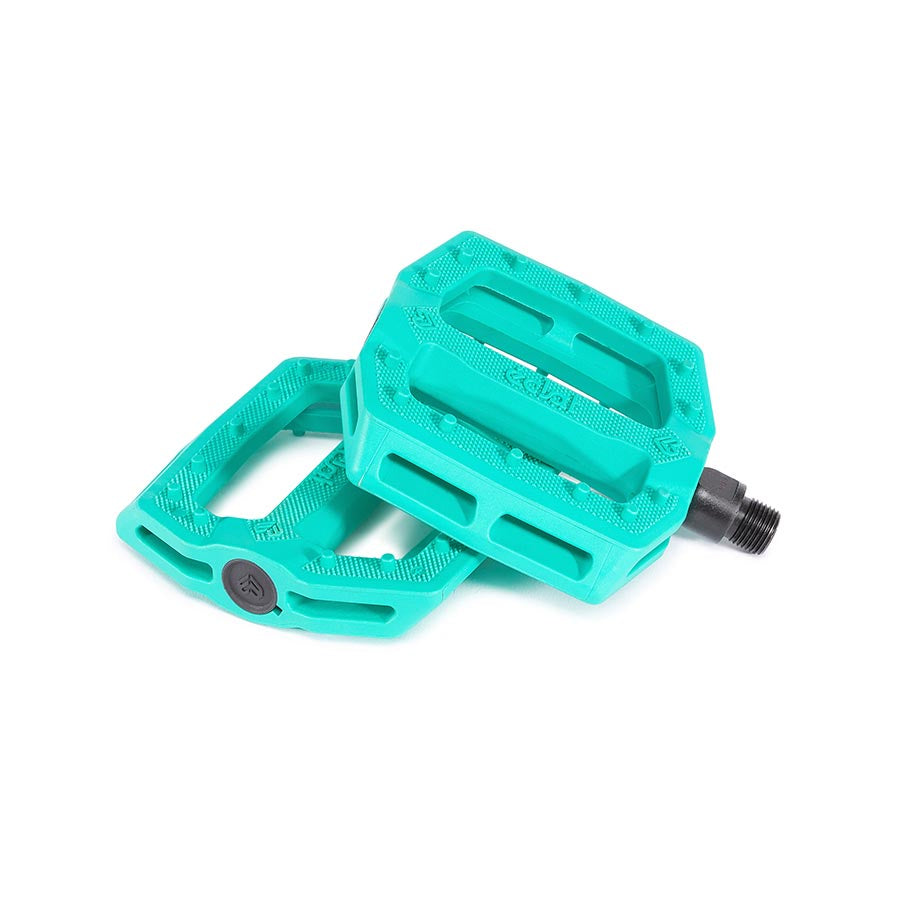 Eclat Slash Platform Pedals 9/16'' - Turqoise
