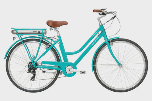 Ladies Classic E-Bike Aqua L