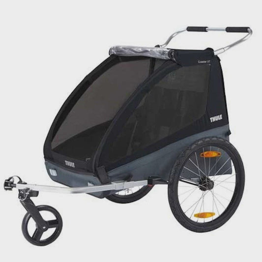 COASTER-XT 2-CHILD TRAILER/STROLLER BLACK