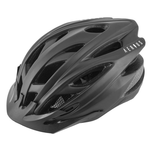 Aerius Raven L/XL Matte Black Helmet