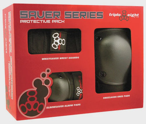 SAVER-SERIES PAD SET WRIST/KNEE/ELBOW ADULT MEDIUM