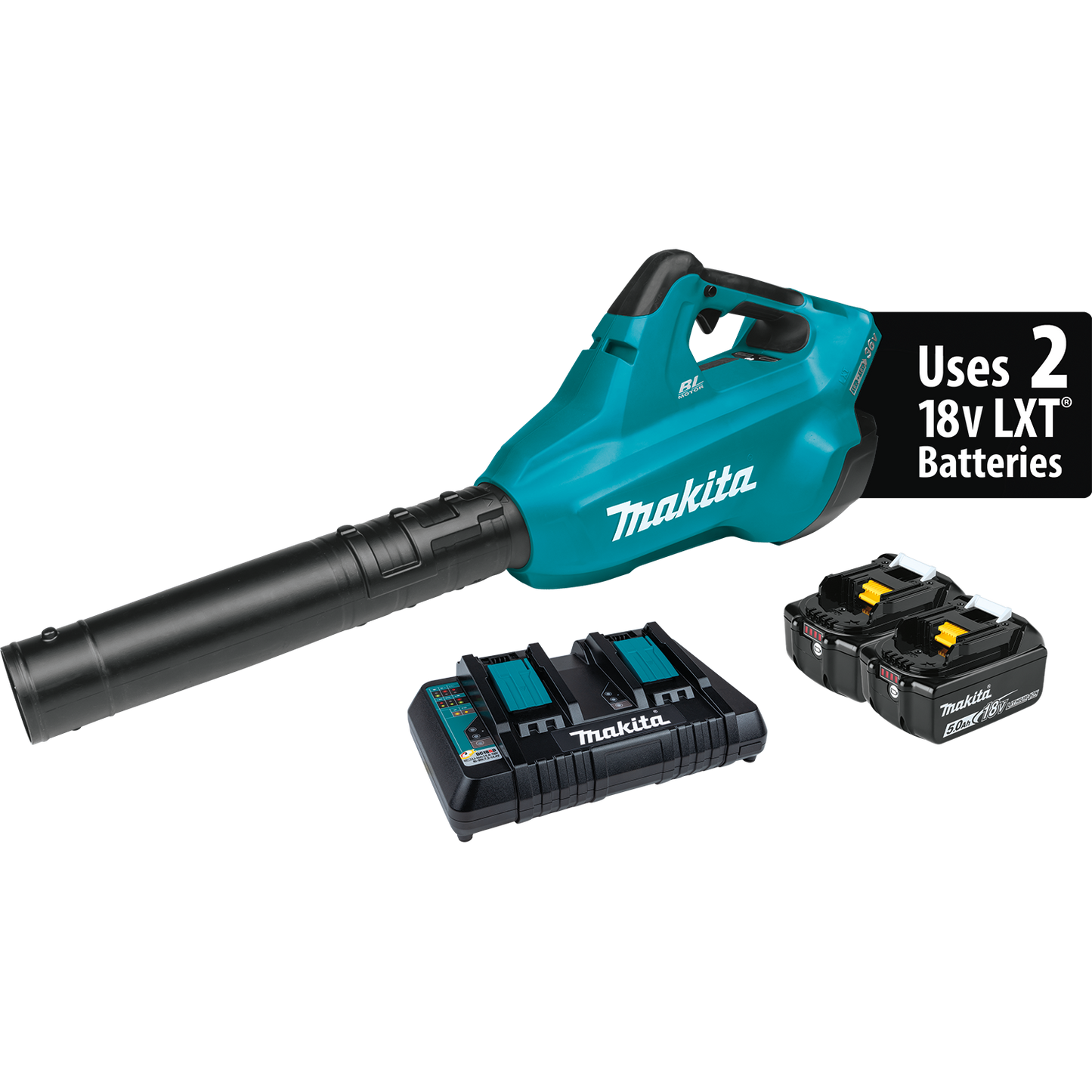 XBU02PT Makita (2) 18V Battery Handheld Blower