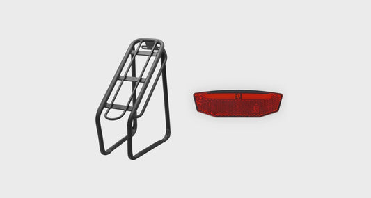 Magnum Peak T5/T7 Rear Rack + Rear Light